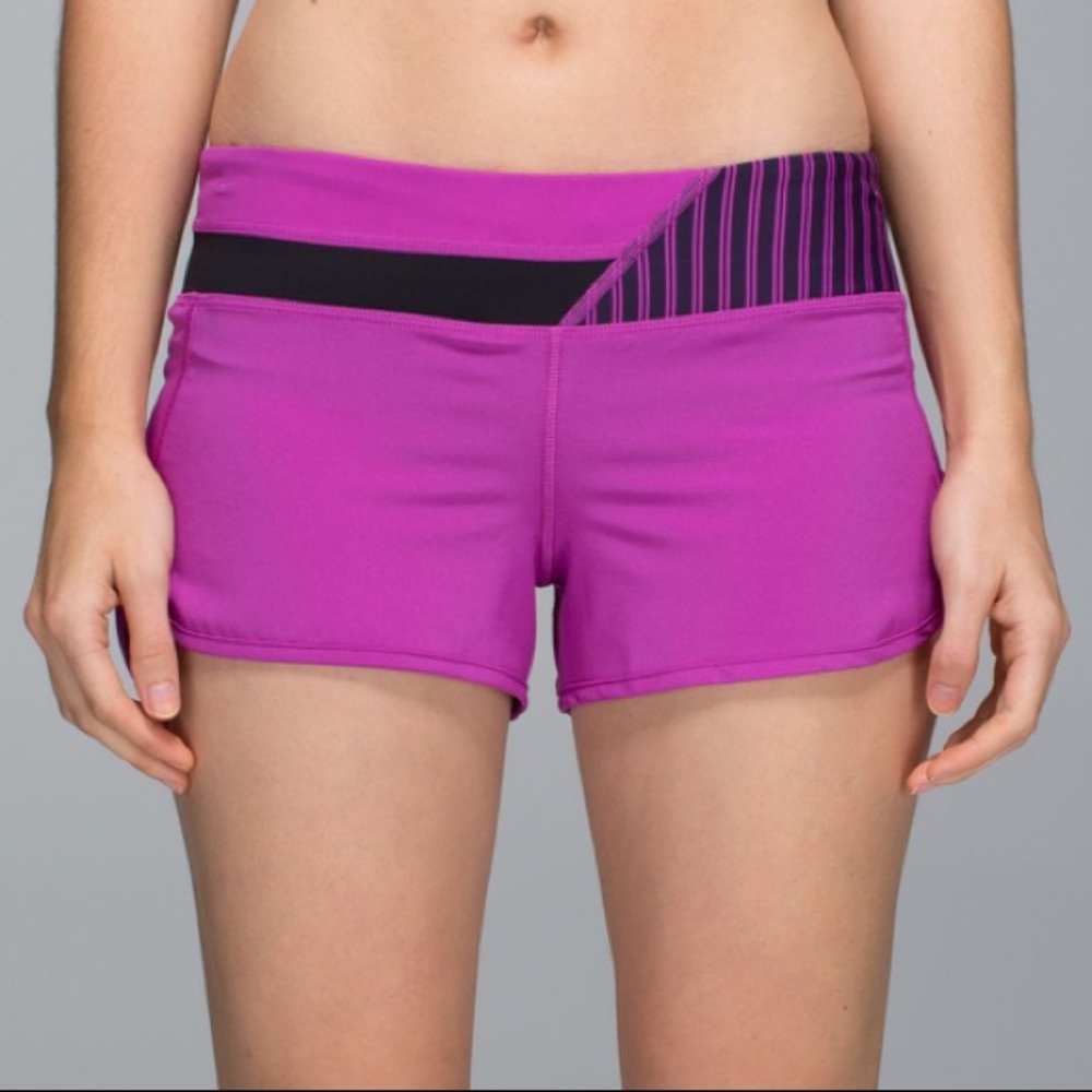 Lululemon Run: Speed Short Ultra Violet Quilt 6